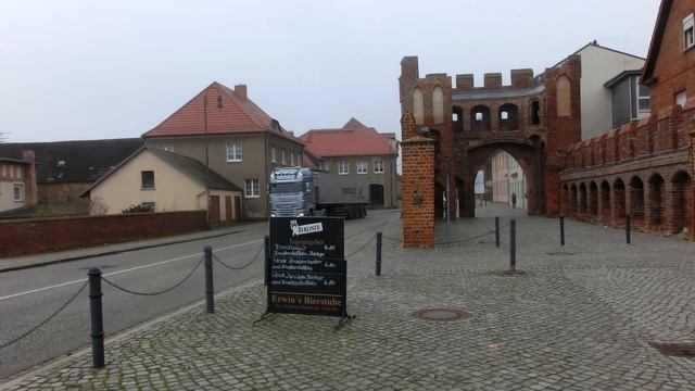 Jüterbog. Район городских ворот  Dammtor  27.11.2020