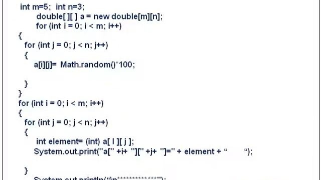 JAVA 06 ArrayList 2D Arrays Class object смотреть онлайн
