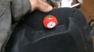 Выключатель массы на снегоходе