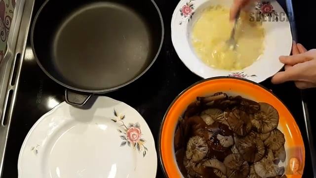 Это реально вкусные жареные опята
