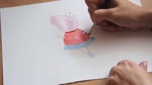 Свинка Пеппа. Рисуем Свинку Пеппу. Как рисовать Свинку Пеппу.How to draw a Peppa Pig.