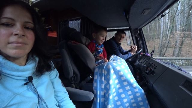 Самодельный автодом. На Новый Год к Серебряной беседке. Часть-1