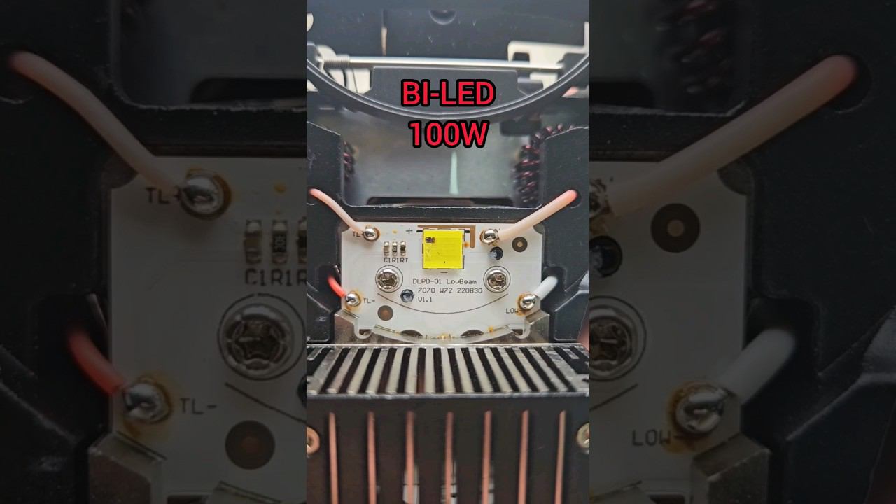 Сгорели BI-LED Aozoom 100W - восстановление и ремонт #автосвет #ремонтфар #biled