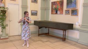 А.Онеггер «Танец козочки», Юна Гурьянова 10 лет/A.Honegger «Danse de la chèvre», Yuna Guryanova