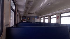 Поездка на Электропоезде ЭД4М-0203 по МЦД 4 от Поклонной до Реутова Москва