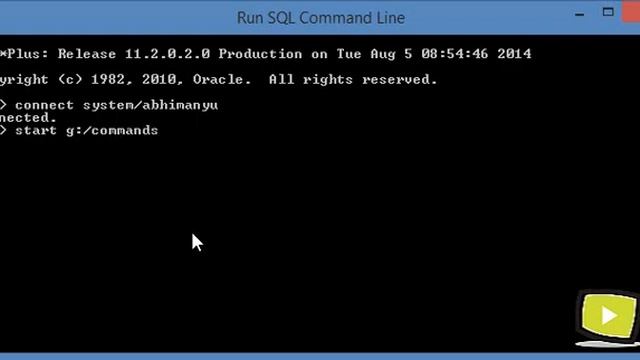 61. Execute commands written in physical file in PL/SQL Oracle смотреть онлайн