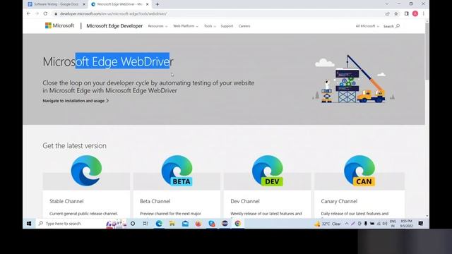 automation testing tutorial for beginners | how to launch edge browser in selenium | Bangla