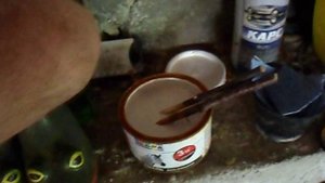 Как залатать сквозьные дырки от гвоздей на б/у шифере.