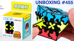 Unboxing №455 Шестеренчатый Сэндвич Куб - Гир Сэндвич | QiYi Gear Sandwich