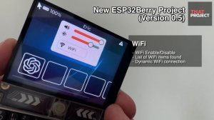 2023 New ESP32Berry Project, The base UI & ChatGPT Client