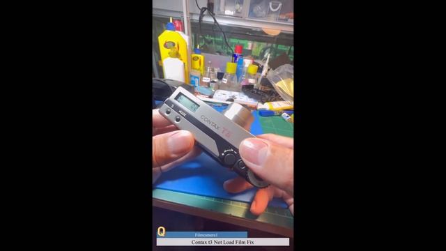 Contax t3 Film Not load Fix смотреть онлайн