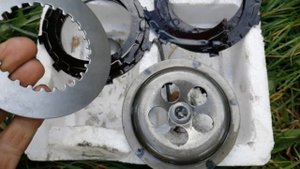 Ремонт сцепления. Мотоблок МТЗ 09 БЕЛАРУС HONDA GX 270 разорвало корзину вдребезги. Замена корзины