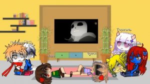 Реакция андертейл персонажей на RUS COVER Stronger Than You