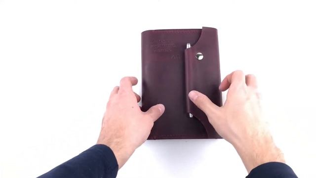 Кожаный ежедневник на заказ. Блокнот из кожи. Ручная работа