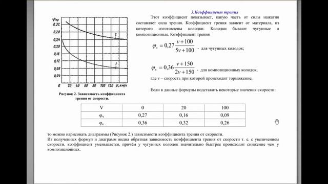 Вебинар Основы теории торможения.