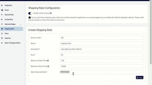 Shipping Rates Based on Zip Code