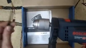 Распаковка - Профессиональная дрель Bosch GSB 13 RE Professional (0.601.217.100)