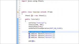 Java Tutorial 31 GUI   FlowLayout