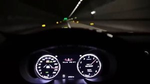 kia quoris (K9) разгон с 0 до 250км/ч