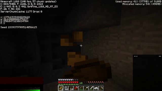 Майнкрафт 1.0.0 #3 Алмазы и зачарования смотреть онлайн