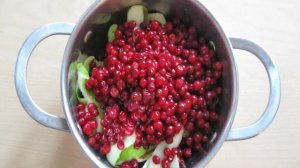 Варенье из груш с брусникой