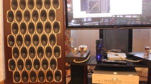 Акустика Щит ГИ на 42-х динамиках 5ГДШ-3 с усилителем на ГУ-50