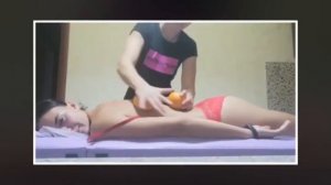 Массаж горячими апельсинами