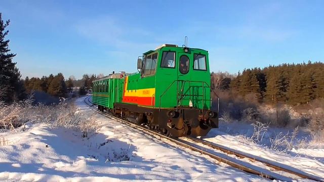 АУЖД. Последний рейс в 2017 году туристического поезда Синячиха - Алапаевск-II под ТУ7А-3367 смотреть онлайн