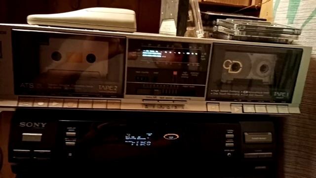 TECHNICS RS-B11W кассетная дека.1984года.первое включение. смотреть онлайн