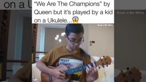 We are the Champions - ukulele