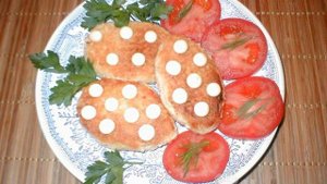 Крабовые котлеты с манкой