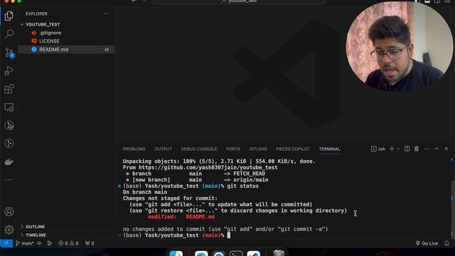 How to Create a Repository and Make Your First Commit | Git | Yash Jain смотреть онлайн