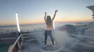 Видеоспиннер 360, Лазаревское танцы на пляже.
