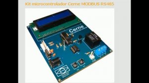 Placa Didática Cerne MODBUS