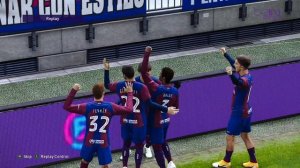 Barcelona vs Napoli | UEFA CHAMPION LEAGUE 2024 Match Video Game Simulation