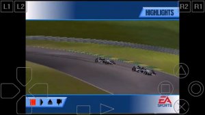 F1 championship season 2000 ps1 Android emulator:primeira gameplay