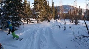Тестируем Сноубайк комплект Snowbike Moto BSK Gesh Rider в Шерегеше