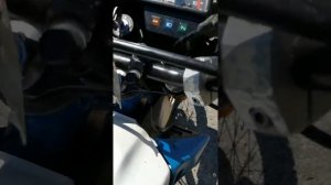 Yamaha DT200 работа двигателя