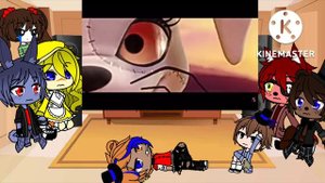 Fnaf 1 & Charlie & Fnaf SB reacts to FRENZY. @Mautzi