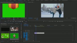 Как добавить Новогодние футажи 2021 и переходы на ваше видео Premiere Pro