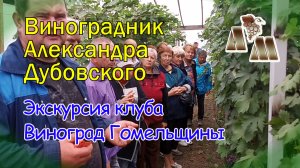 ? "Виноград Гомельщины" в гостях у Александра Дубовского