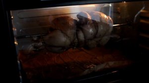 Зажарить курицу-гриль на вертеле в духовке