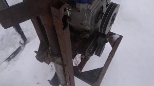 Небольшой обзор шинной пилорамы