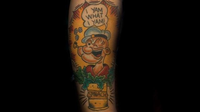 70 Popeye Tattoos For Men смотреть онлайн