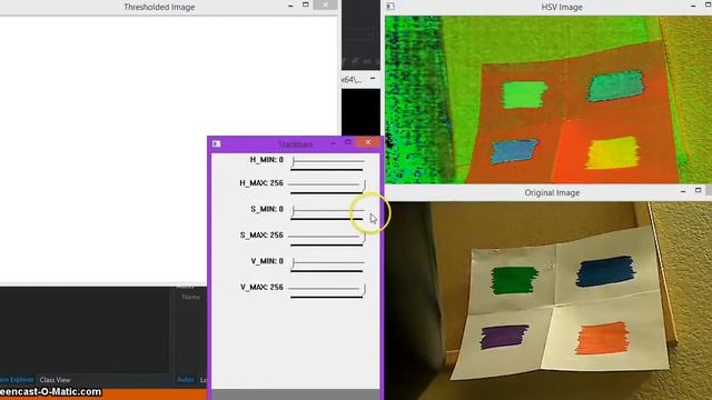 Tracking Colored Object using Visual Studio 2013 and OpenCV 2.4.10 смотреть онлайн