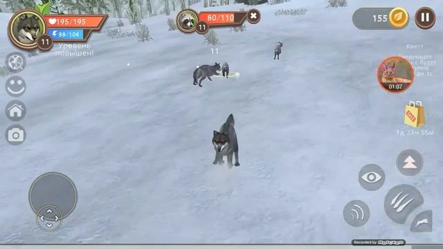 Изучаем локации| Зимний лес | wildcraft смотреть онлайн