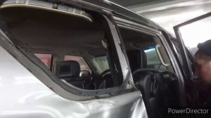 снятие форточки заднего крыла на ниссан патрол