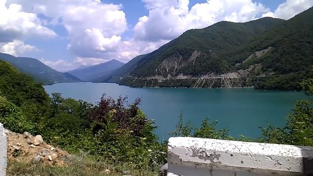 Грузия-"Водохранилище Жинвали"