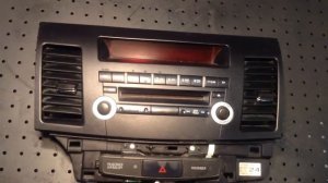 Магнитола (панель управления магнитолой) Mitsubishi Lancer (CX,CY) 2007