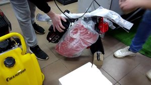 РАСПАКОВКА Мотоблока ЗУБР МТБ 400 пониженная передача